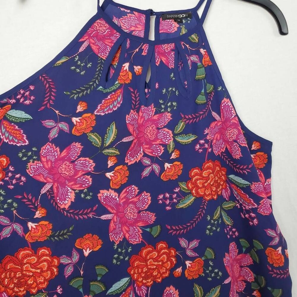 Paper Moon Medium Navy Floral Top - Picture 4 of 11